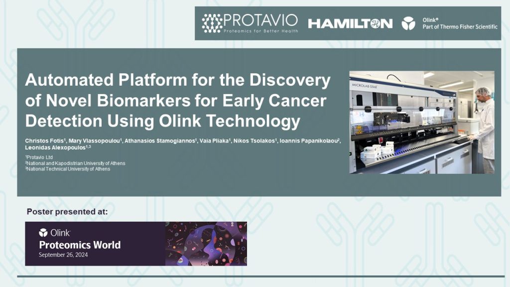 Presentation of Olink proteomics